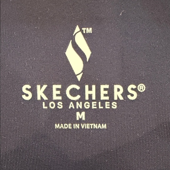 Skechers Go Walk Leggings Yoga Tight High Waist Dark Blue Women's Sz M - Picture 10 of 13